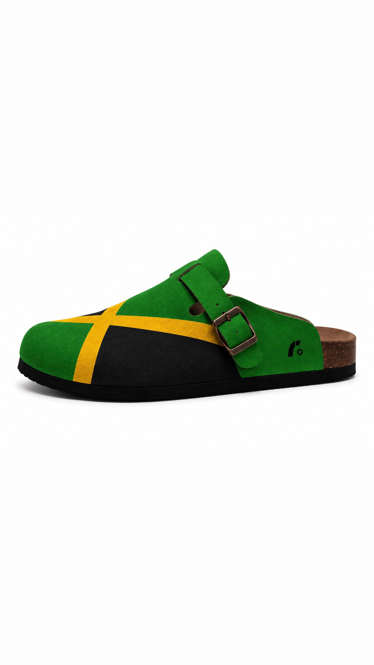 FL Buckle Clog — Jamaica Side View